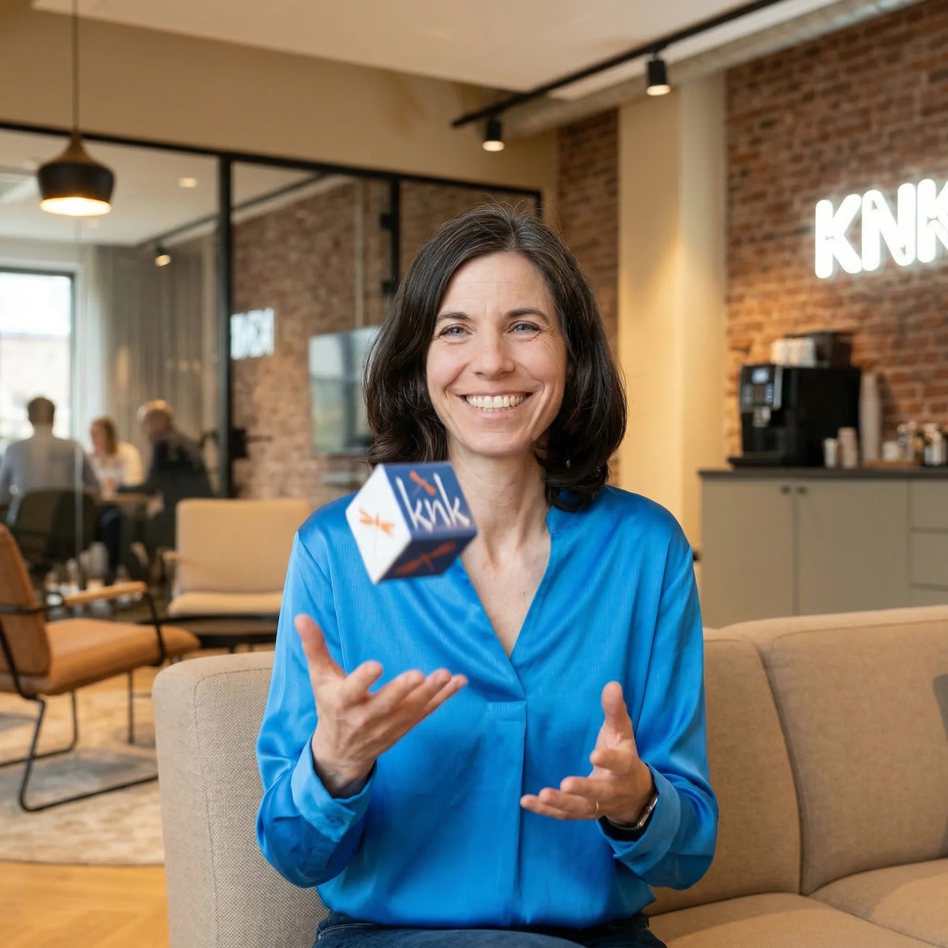 Nele Dageförde (Foto: Jan Konitzki knk Business Software AG mit KI bearbeitet)