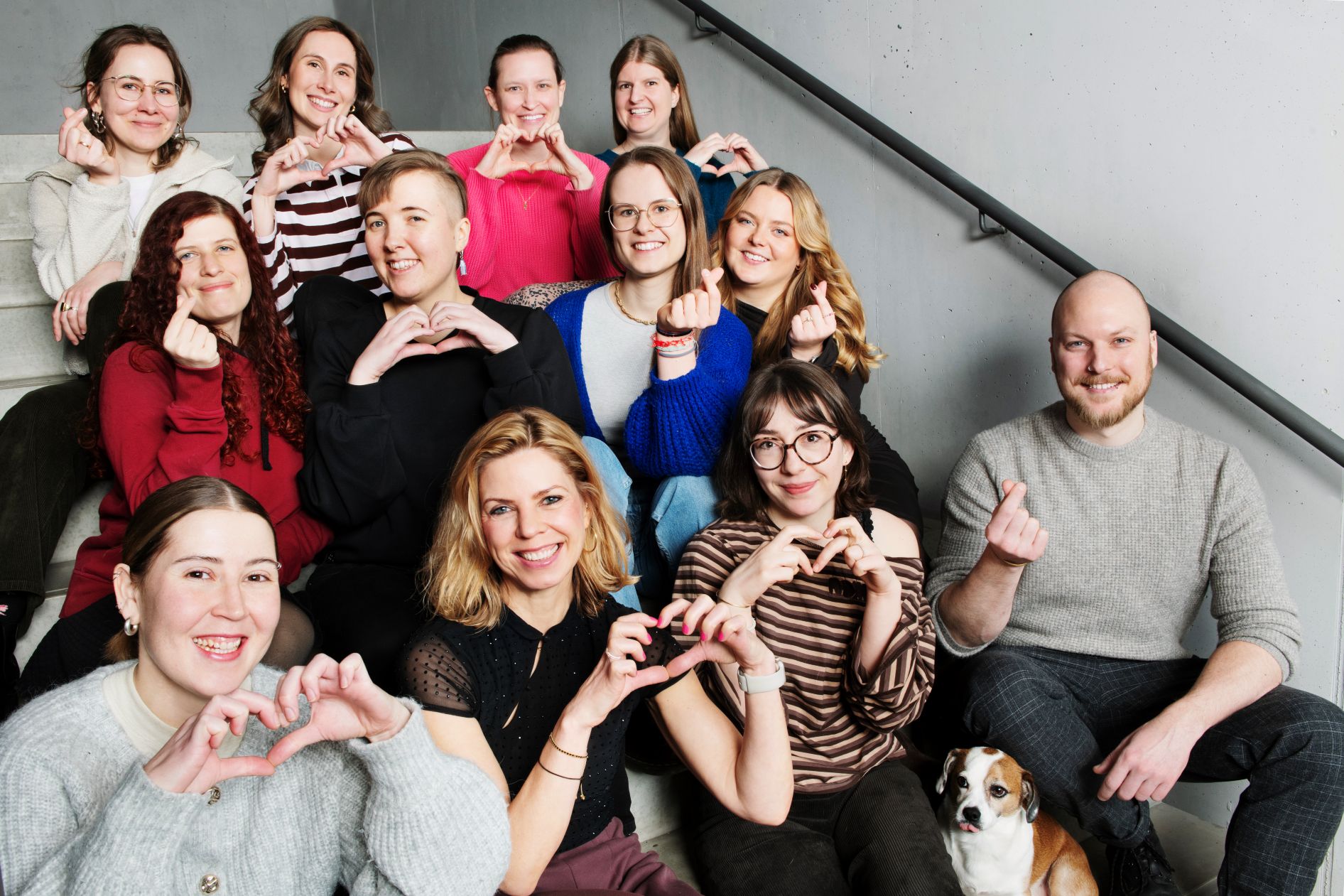 Das more-Team von Aufbau (Foto: Natascha Zivadinovic)