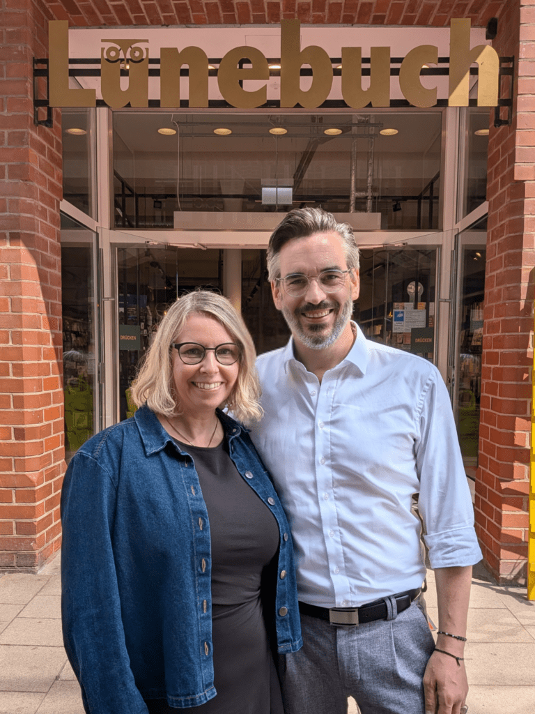 Sylvia Anderle und Jan Orthey (Foto: Lünebuch)