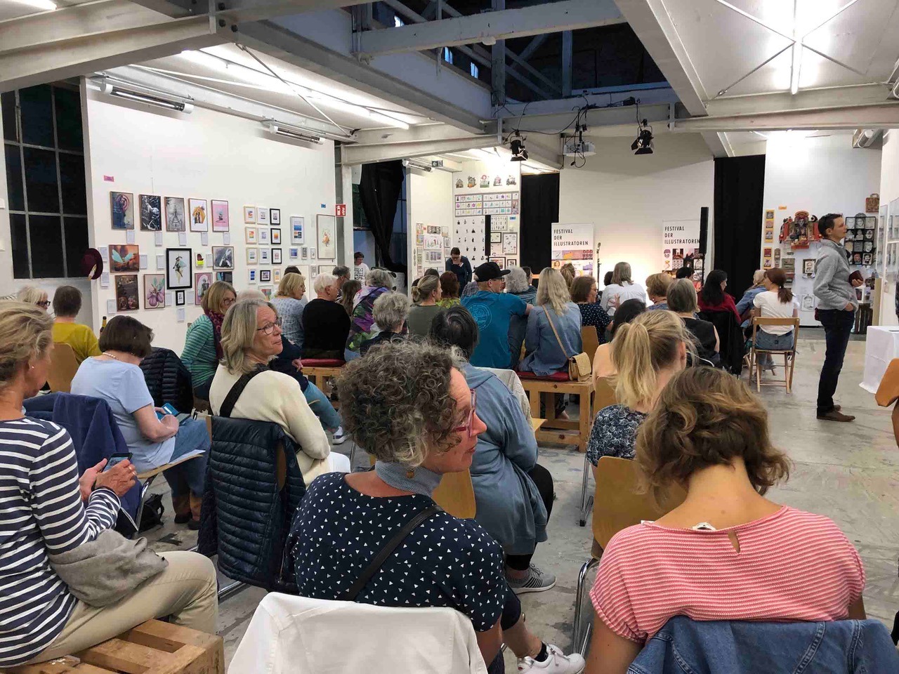 Beim vergangenen Festival der Illustration (Foto: Norbert Egdorf)