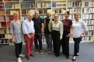 Claudia Hillebrand, Thedel v. Wallmoden, Hajo Gevers, Sascha Eckart, Svenja F. Bischoff, Nikola Medenwald, Martina Ertmer (Foto: v.l., Wallstein Verlag)